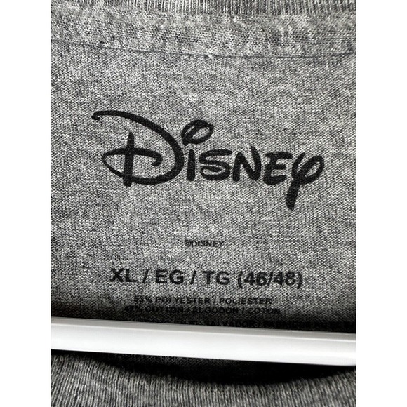 Disney Shirt Gray Black Mickey Mouse Disneyland Disney World Adults XL - Picture 3 of 4